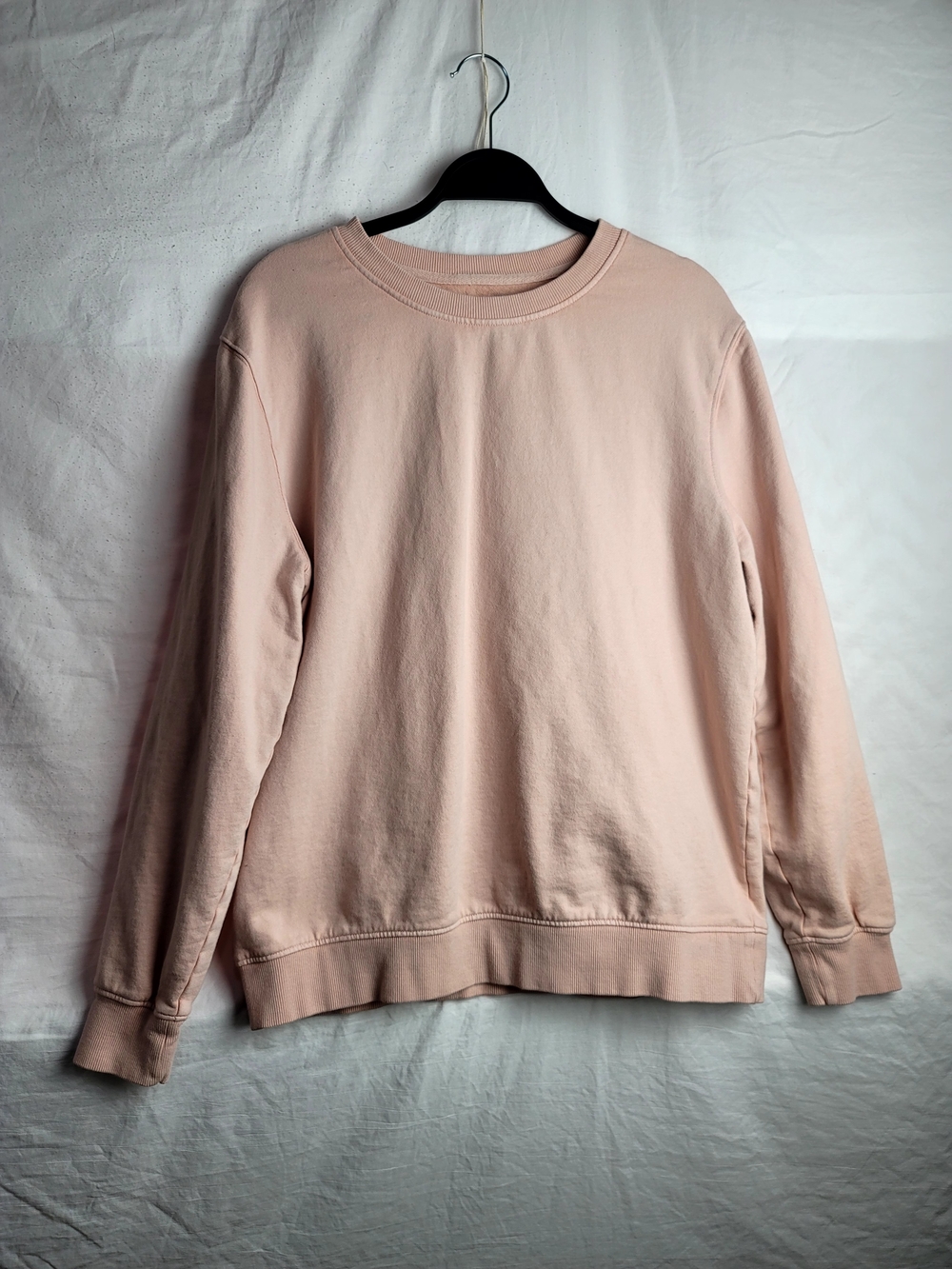 Goodfellow & Co Men Pink French Terry Crewneck Sweatshirt Large